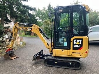 Prodám minibagr CAT 301.6 - 4