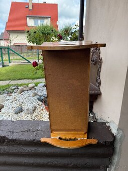 Starožitná kolébka na panenky - 4