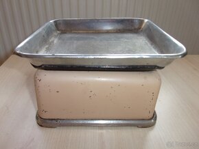 STARÁ PLECHOVÁ KUCHYŇSKÁ VÁHA KAMOR na 10kg - 4