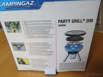 Přenosný plyn.gril zn. CAMPINGAZ 200 Party,nový,orig.zabalen - 4