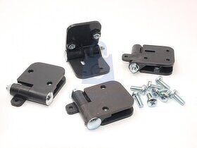 kloub k PVC hákům RG 100/125 půlkulatý (sada 4 ks) - 4