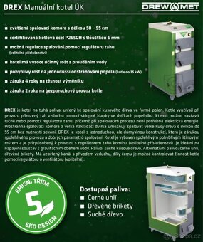 Kotel na tuhé paliva 24KW 5.emisní třída - 4