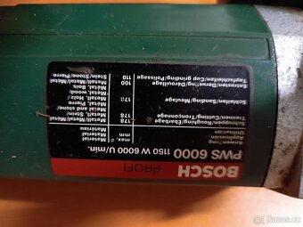 PROFI FLEXA BOSCH PWS 6000 - 4