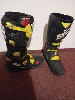 Motocrosové boty Sidi cross fire 2 vel45 - 4