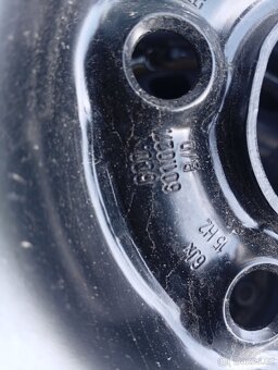 Plechový disk 15" Škoda Fabia Rapid 5x100 - 4