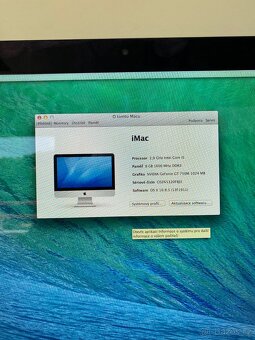 Apple iMac 21.5" – i5 2.9GHz, 8GB RAM, 1TB HDD, NVIDIA GT 7 - 4