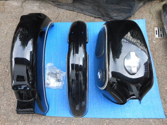 Sada laku BMW R505 R605 R755 černá včetně příslušenství - 4