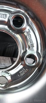 Octavia, Caddy,Touran Golf,Passat alu disky 205/55 r16 zimní - 4