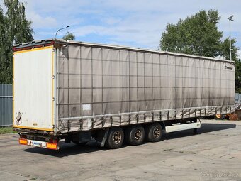 Krone SD, LOW DECK, TŘÍSTRANNÁ SHRNOVACÍ PLACHTA, ZVEDACÍ NÁ - 4