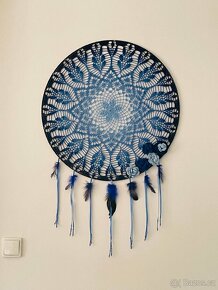 Velká mandala, lapač snů, dekorace na stěnu - 4