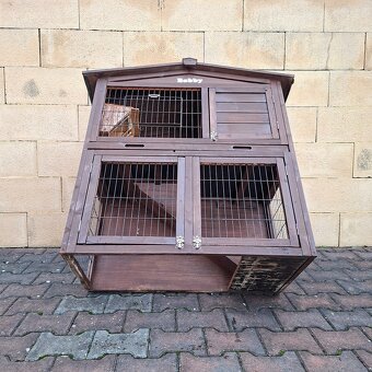 Králíkárna dvoupatrová - venkovní (zateplená) TOMMI EPONA - 4