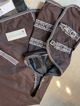 Deka nepromokavá Economic Waldhausen, 0 g, maroon vel. 125 - 4