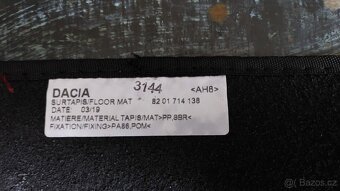 Prodám textilní koberce Dacia Duster 2019 - 4