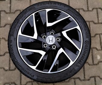 Alu kola originál Honda 5x114,3 R17 KRÁSNÁ TOP SADA - 4