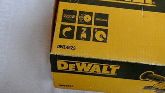 Bruska úhlová DeWALT 492S 2200 W – 230 mm//NOVÁ - 4