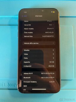 iPhone 11 Black 64GB, baterie 90% - 4