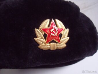 Pravá ruská čepice, vel.59/ L - 4