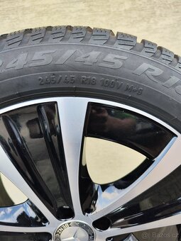 Originál ALU kola dvourozměrná MERCEDES s pneu PIRELLI - 4