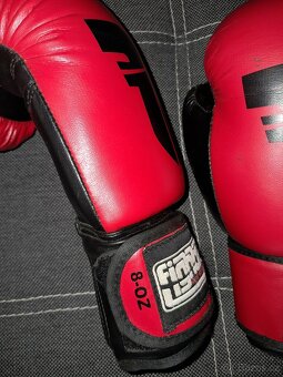Boxerské rukavice Fighter vel. 8 - 4