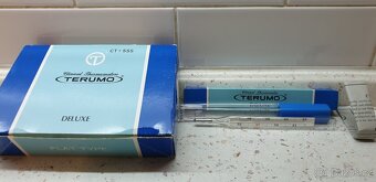 RTUŤOVÝ TEPLOMĚR NORMOVANÝ JAPAN TERUMO DE LUXE -NOVÝ - 4