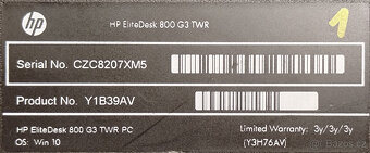 HP EliteDesk 800 G3,i5-6500,16GB,SSD,Nvidia,W11 - 4
