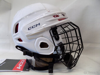 Hokejová helma CCM Tacks 70 Combo (s mřížkou) - vel. M + L - 4