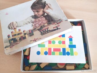 Dřevěná retro stavebnice - 4