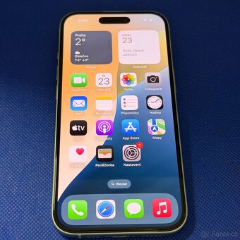 iPhone 15 256GB Green, krásný stav - 4