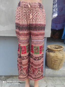 Dámské krepové kalhoty Indie - 4