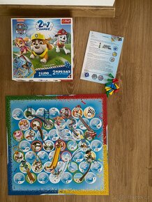 Trefl Společenská hra Paw Patrol 2v 1 - 4