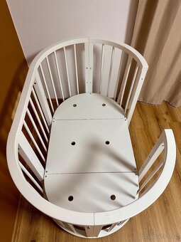 Dětská postýlka rostoucí OvalBed - 4