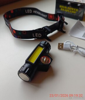 LED čelovka. - 4