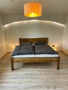 Masivní jasanová postel Rustic Design - 4