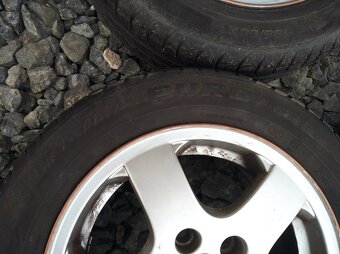 alu kola ŠKODA 6Jx14H2 ET43 5x100 pneu 180/60/14 - 4