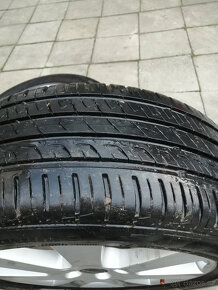ALU sada kol Borbet GmbH - 7J x 17 H2, 5x108mm, ET40 + pneu - 4