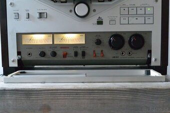 Akai GX-747dbx stříbrná, automatický reverz. Poslední Akai „ - 4