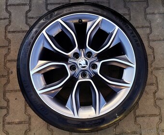 Alu kola originál Škoda Karoq 5x112 R19 Carter - 4