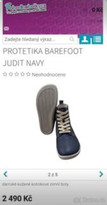 Barefoot protetika judit navy 42 - 4