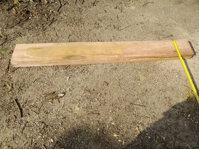 Jabloňová fošna 6cm silná, rok 2002, naprosto suchá,nehne se - 4