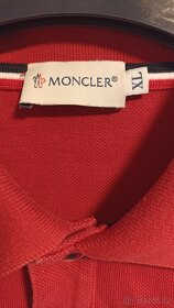 Moncler polotriko červené XL - 4