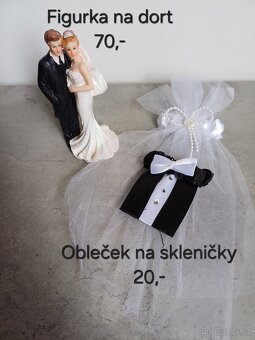 Svatební výzdoba, dekorace, mix - 4