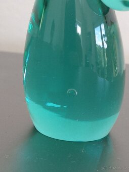 Skleněný pejsek 9cm - 4