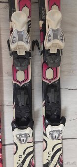 Dětské lyže K2 Tnine 110cm, hůlky, boty Rossignol - 4