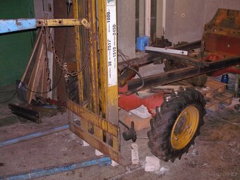 Malotraktor domácí výroby 4 x 4 - 4