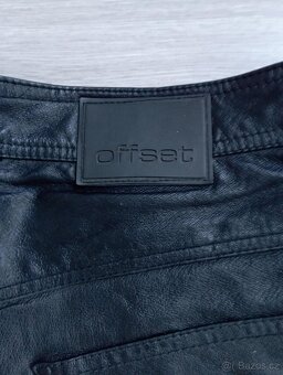 Kožené pánské kalhoty XL - 4