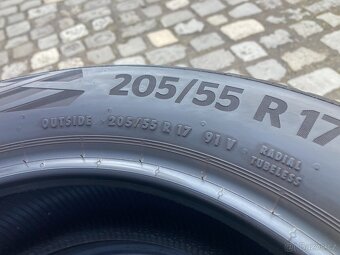 4ks letních pneumatik CONTINENTAL 205/55R17 91V DOT2024 - 4