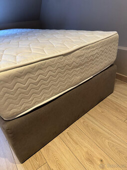 2x boxspring i s matrací - 4