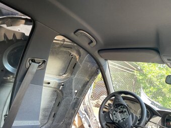 BMW E60 M paket černá stropnice se sloupky bez šíbru - 4