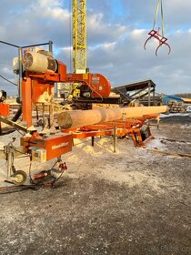 Pořez dřeva mobilní pásovou pilou Wood - Mizer - 4