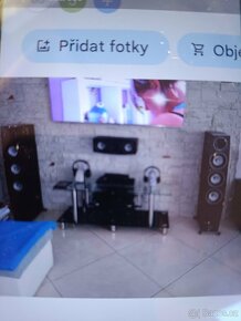 Skleněný hifi stolek - 4